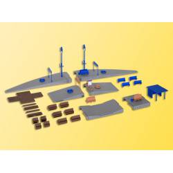 Deco shet arround platform.