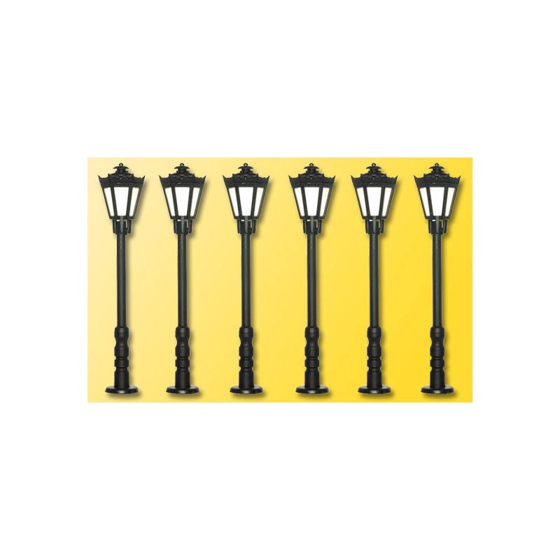 Set de 6 farolas. VIESSMANN 60706