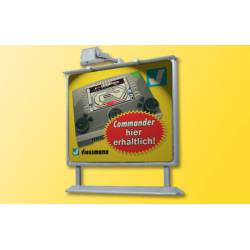 Advertisin board.