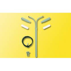 Lampadaire d’autoroute, double.