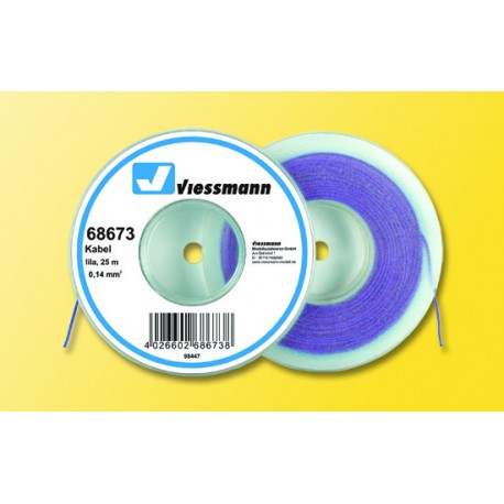 Lilac wire, 0.14 mm. VIESSMANN 68673