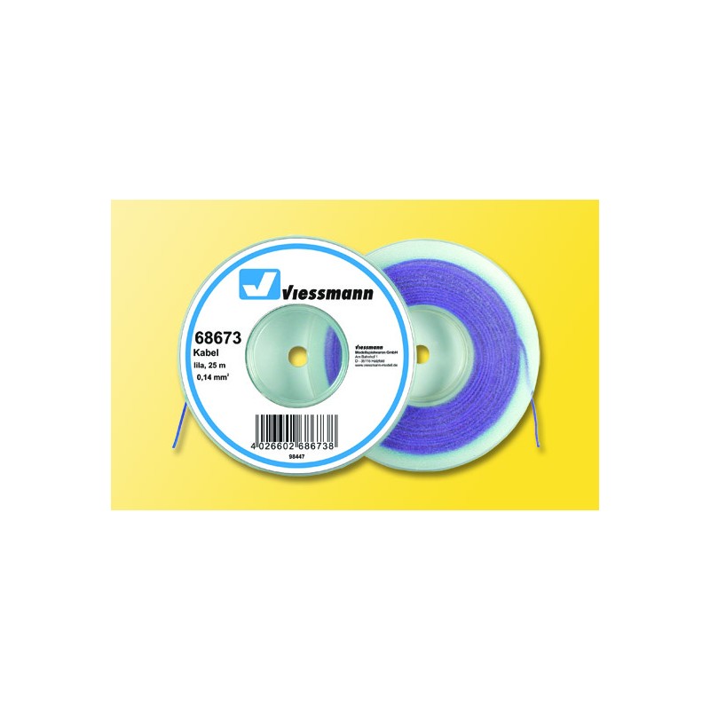 Lilac wire, 0.14 mm. VIESSMANN 68673