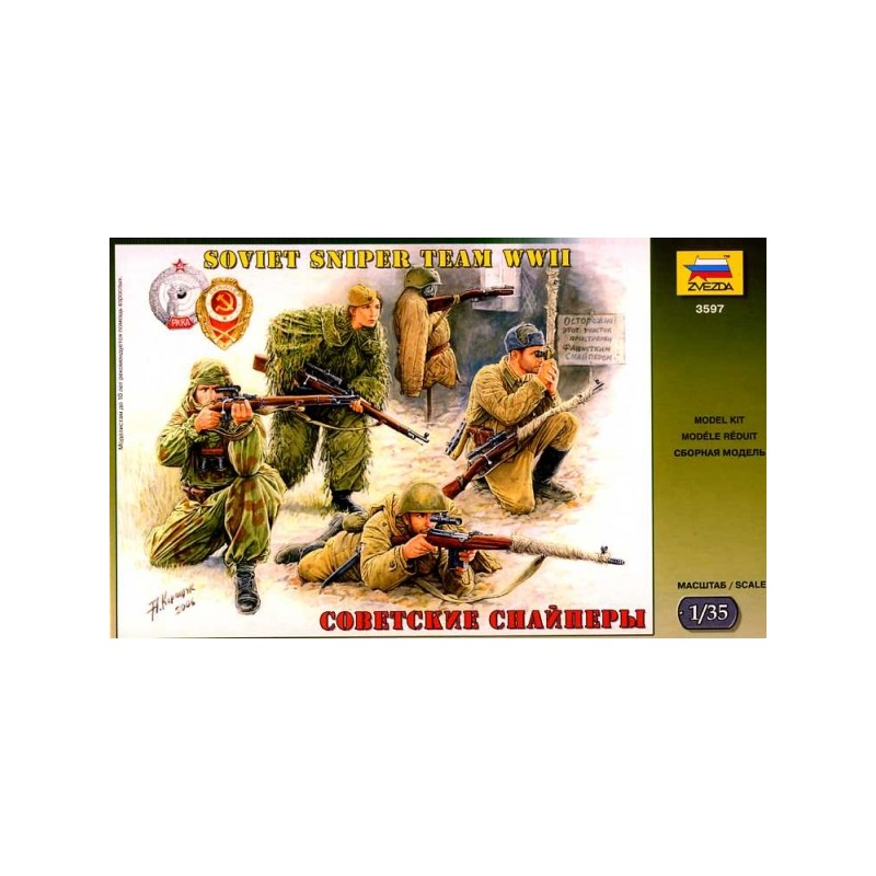 Francotiradores soviéticos. ZVEZDA 3597