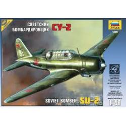 Sowjetischer SU-2-Bomber.