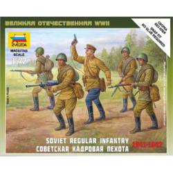 Infanterie soviétique régulière.