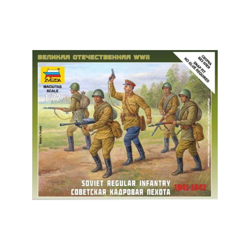 Soviet regular infantry. ZVEZDA 6179