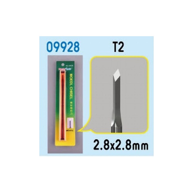 Cincel para modelismo, 2.8mm. TRUMPETER 09928 Cincel para modelismo, 2.8mm. TRUMPETER 09928