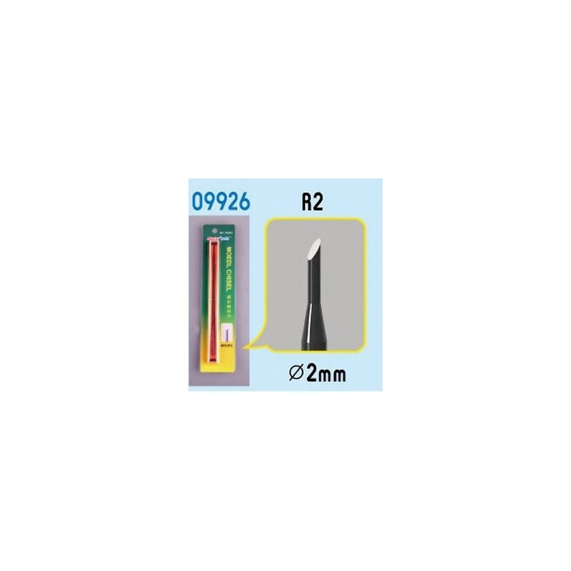 Cincel para modelismo, 2 mm. TRUMPETER 09926