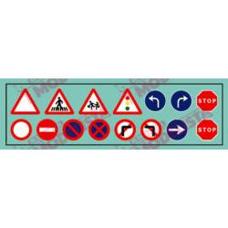 Road signs: Urban.