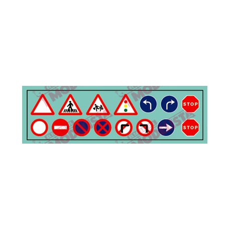 Señales de carretera: Urbanas. ETM 9011