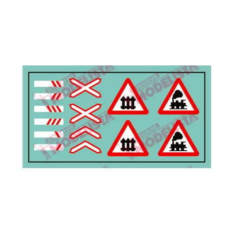 Road signs: Train. ETM 9012