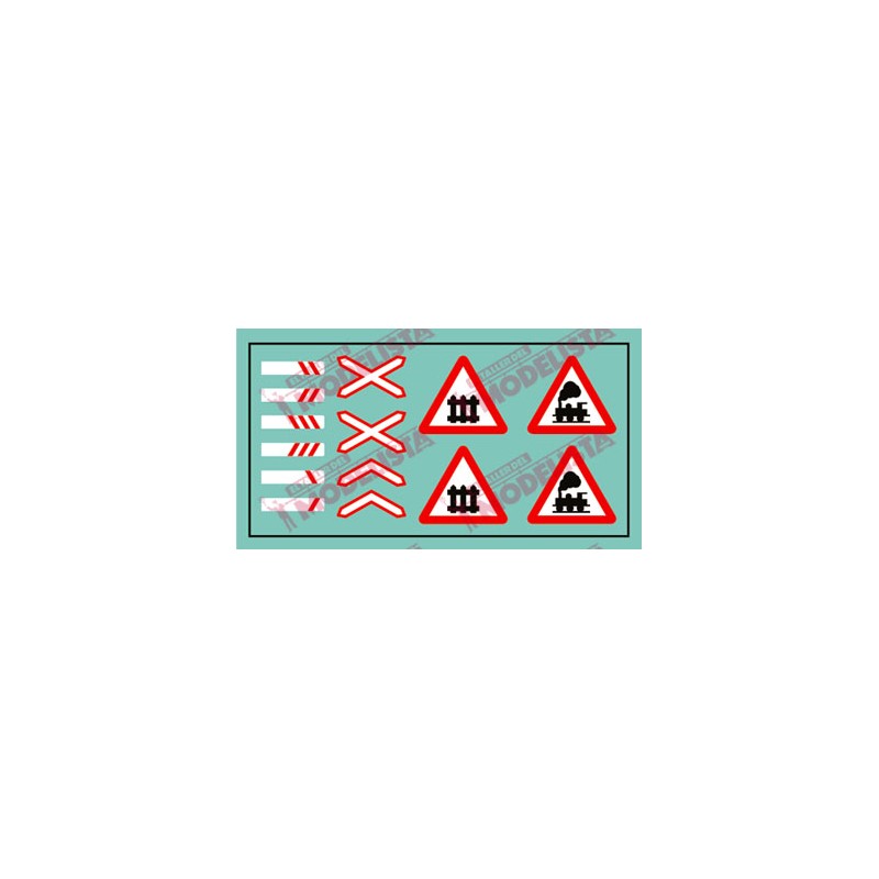 Road signs: Train. ETM 9012