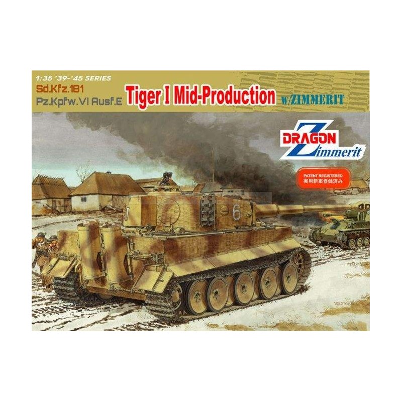 Tiger I Mid Production. DRAGON 6700