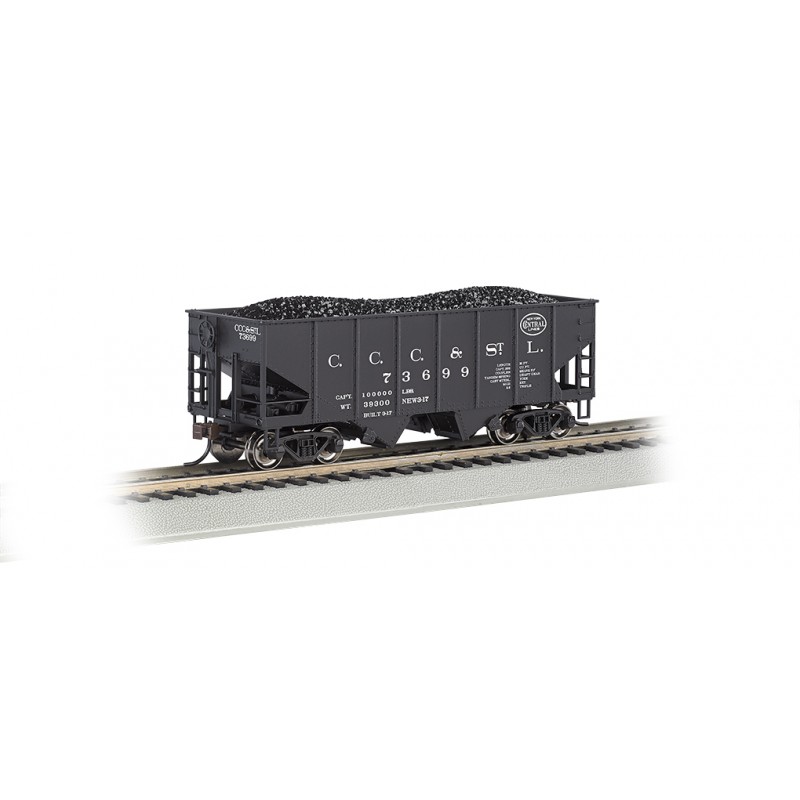 55-Ton 2-Bay USRA Outside Braced Hopper.
