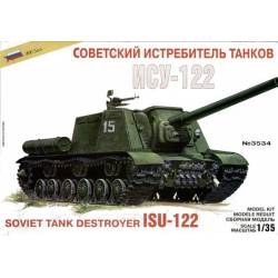 Tanque soviético ISU-122.