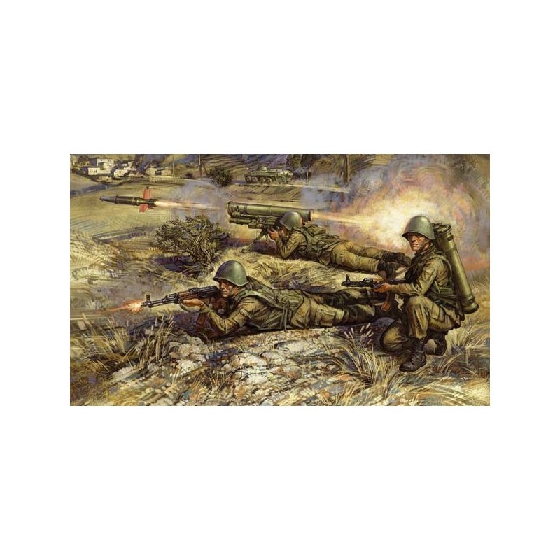 Soviet anti-tank missile system AT-7. ZVEZDA 7413