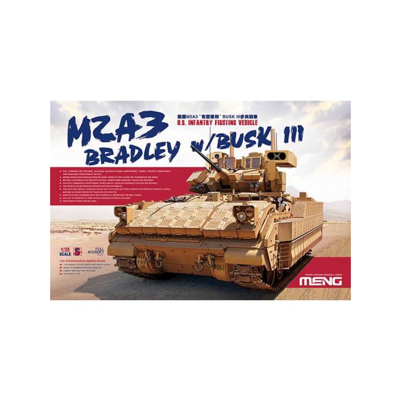 M2A3 Bradley with Busk III. MENG SS-004 M2A3 Bradley with Busk III. MENG SS-004