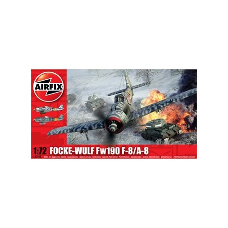 Focke-Wulf Fw190 F-8/A-8. AIRFIX A02066