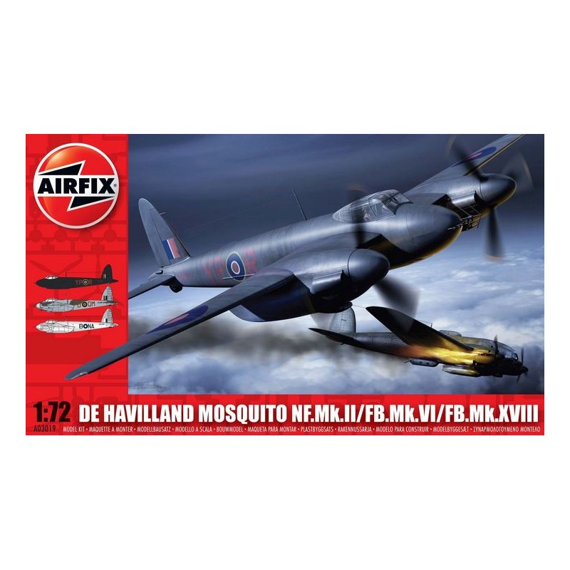 Mosquito FBVI/NF II/Mk XVIII. AIRFIX A03019