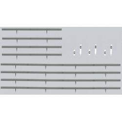 Crash barriers.