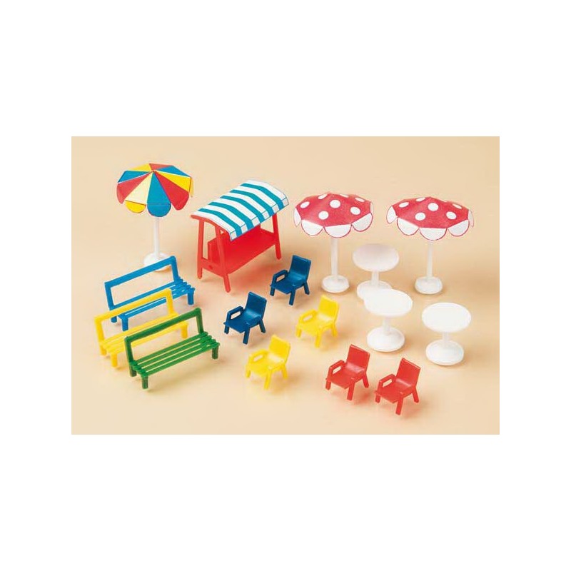 Benches, chairs, tables, sun shades. AUHAGEN 42569