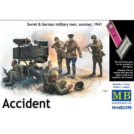 Accident in the Eastern Front, 1941. MASTER BOX 3590