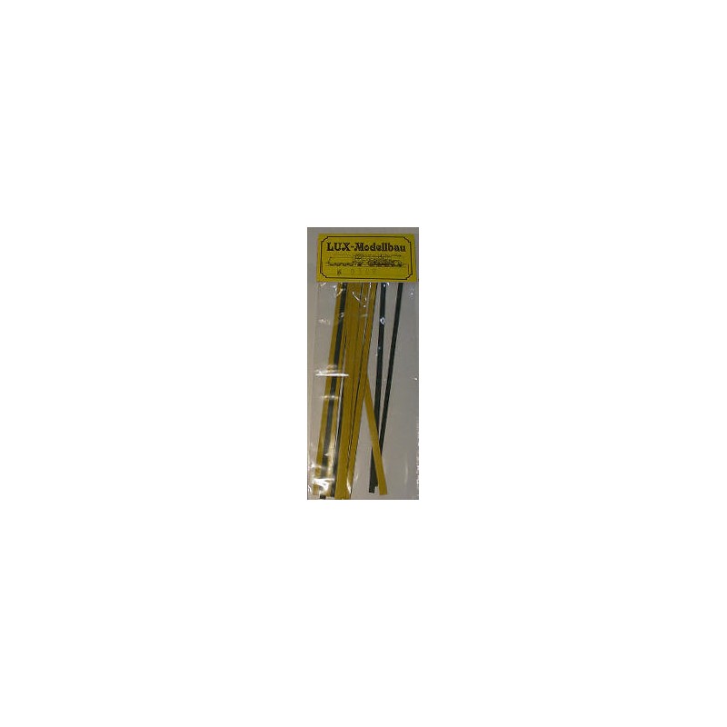 Tiras de limpieza autoadhesivas, grano 1500. LUX-Modellbau 9308