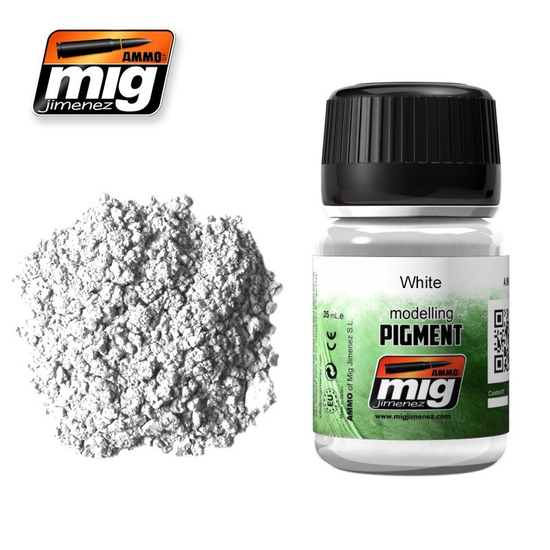 Pigment - White. 35 ml. AMIG 3016 Pigment - White. 35 ml. AMIG 3016