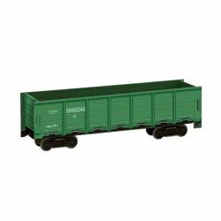 Vagón de mercancías, verde. CLEVER PAPER 14276-1