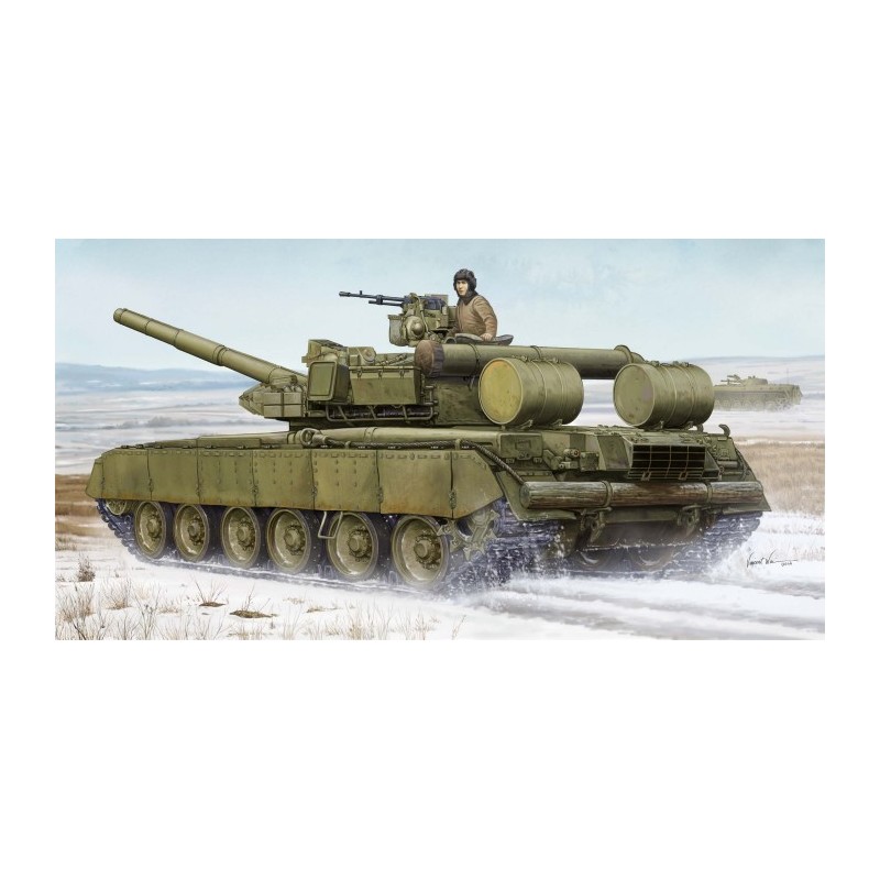 Russian T-80BVD MBT. TRUMPETER 05581