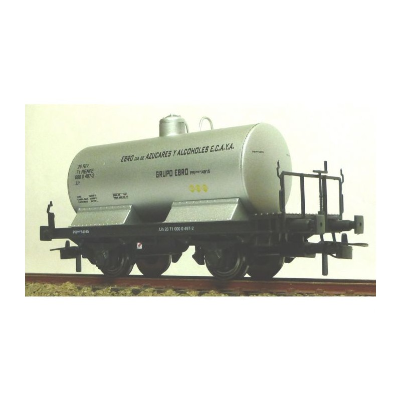 Tank wagon GRUPO EBRO, with platform. KTRAIN 0712G