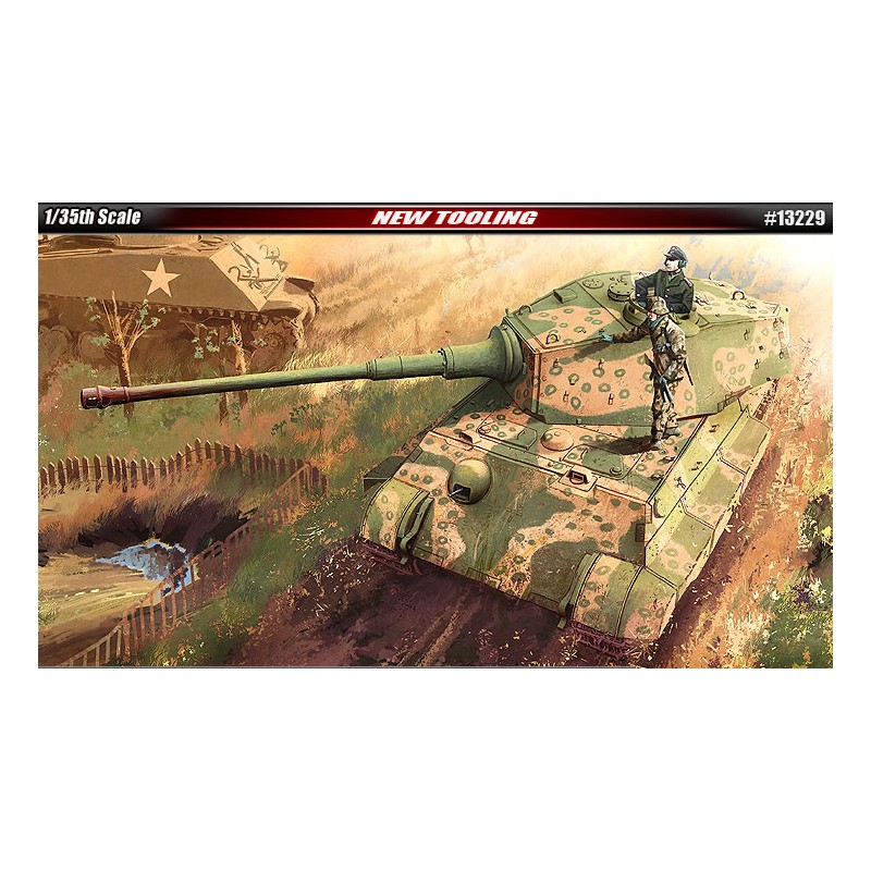 German King Tiger, Version final. ACADEMY 13229 German King Tiger, Version final. ACADEMY 13229