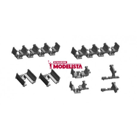 Bk seats. ROCO 133381