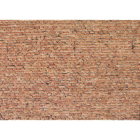 Wall card, clinker brick. FALLER 170607