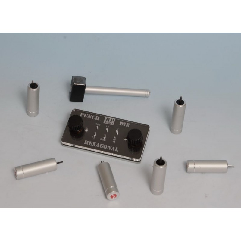Hexagonal Punch and die. RP TOOLZ RPHPD