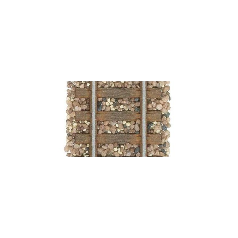 Balasto o grava en tonos marrones. BUSCH 7127
