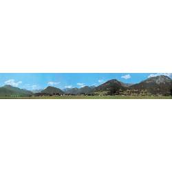 Hintergrund Landschaft von 290 x 45 cm.