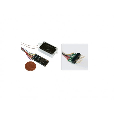 Loksound micro 4.0 Decoder , 6 pins. ESU 54800