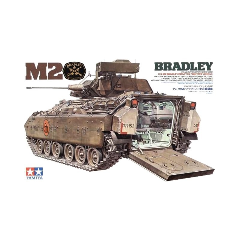 Vehículo de combate de infantería Bradley M2. TAMIYA 35132