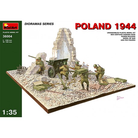 Diorama, Poland 1944. MINIART 36004