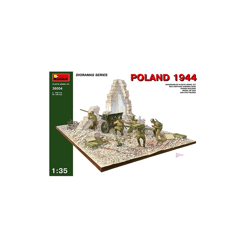 Diorama, Polonia 1944. MINIART 36004