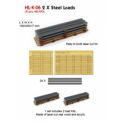 Stahlplatten.