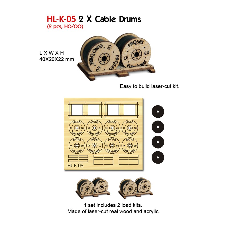 Bobinas de cable. PROSES HL-K-05