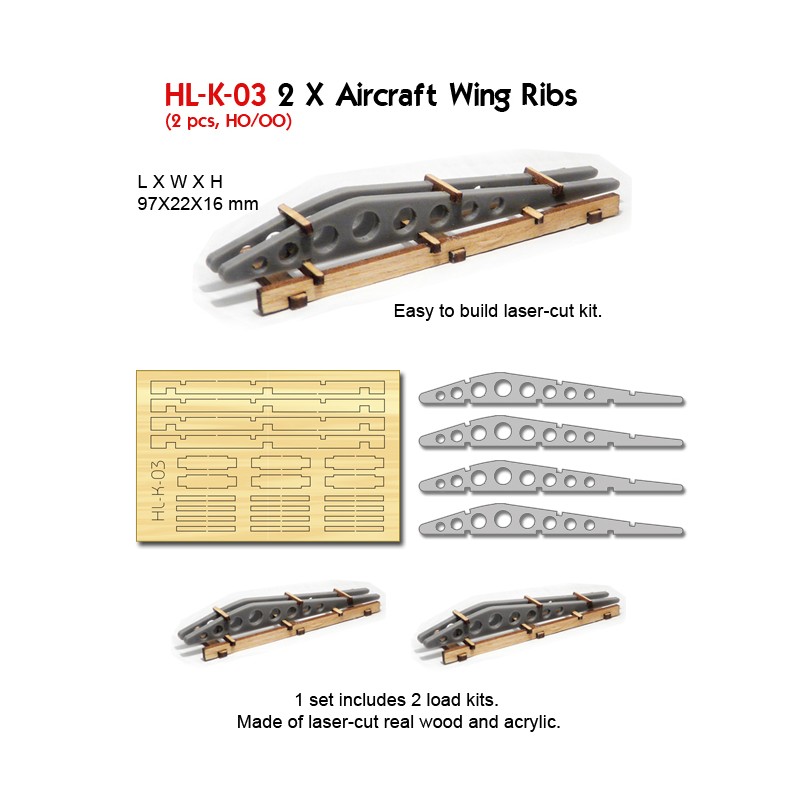 Carga de alas de avión. PROSES HL-K-03