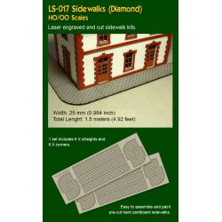 Sidewalks, diamond.