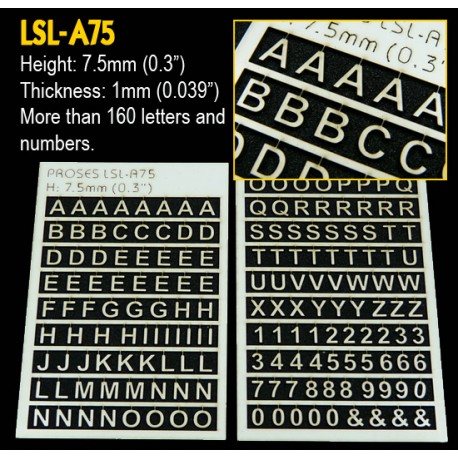 Letters. PROSES LSL-A75