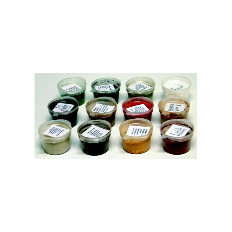 Set de 12 pigmentos para patinar. ARTITEC 70.000