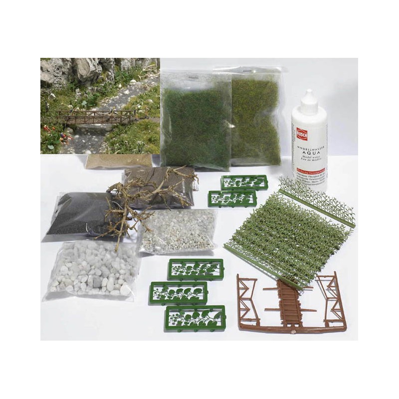 Set para crear un río. BUSCH 6046 Set para crear un río. BUSCH 6046