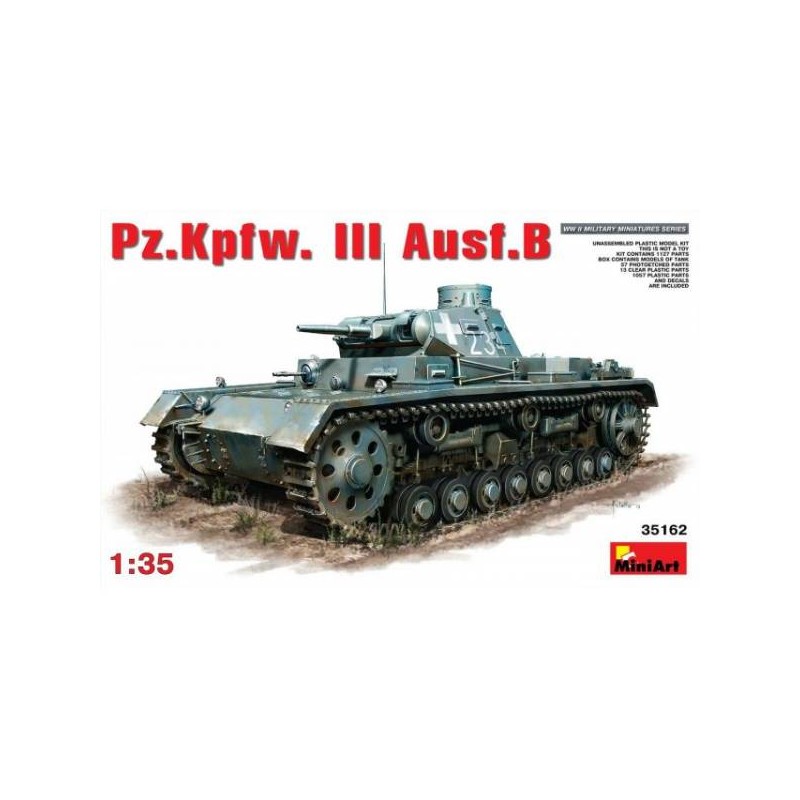 Pz.Kfpw. III Ausf. B. MINIART 35162