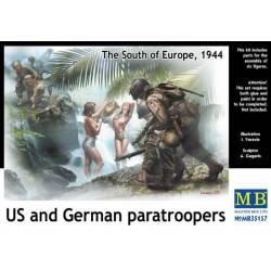 US y German paratroopers. MASTER BOX 35157